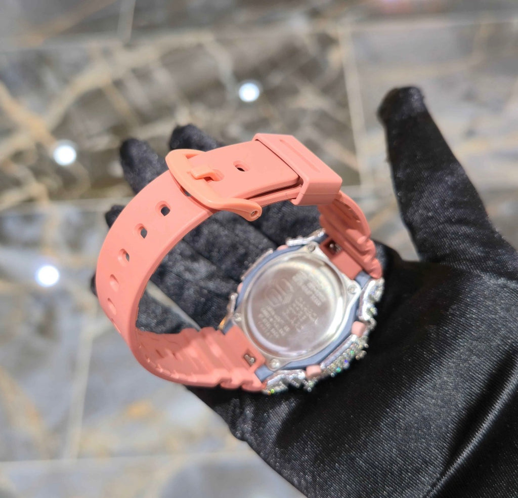 Moissanite Custom  Bezel G-Shock Watch