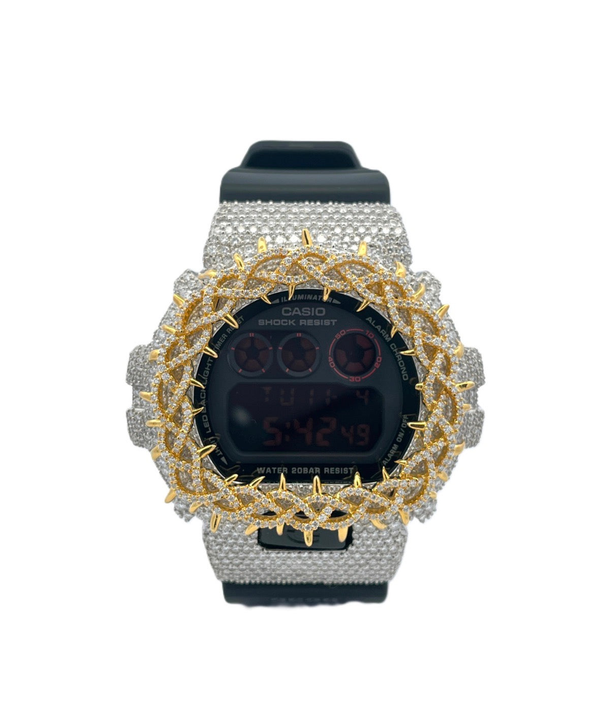 VVS-1 Moissanite Diamond Watch With Box & Papers