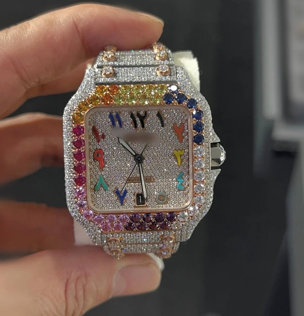 VVS-1 Diamond Watch (Does Arrive With Logo)
