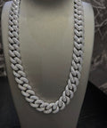 VVS-1 Moissanite Cuban Chain