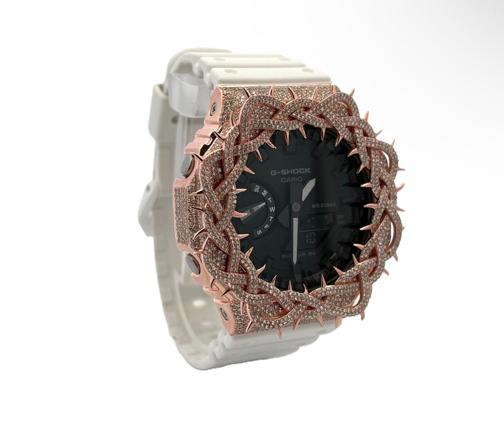 VVS-1 Moissanite Diamond Watch With Box & Papers