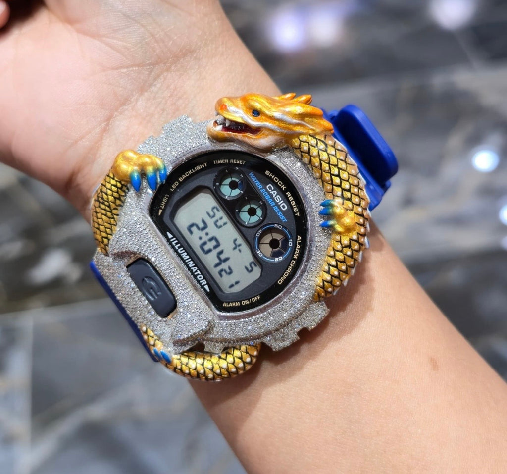 VVS-1 Moissanite Diamond Watch With Box & Papers