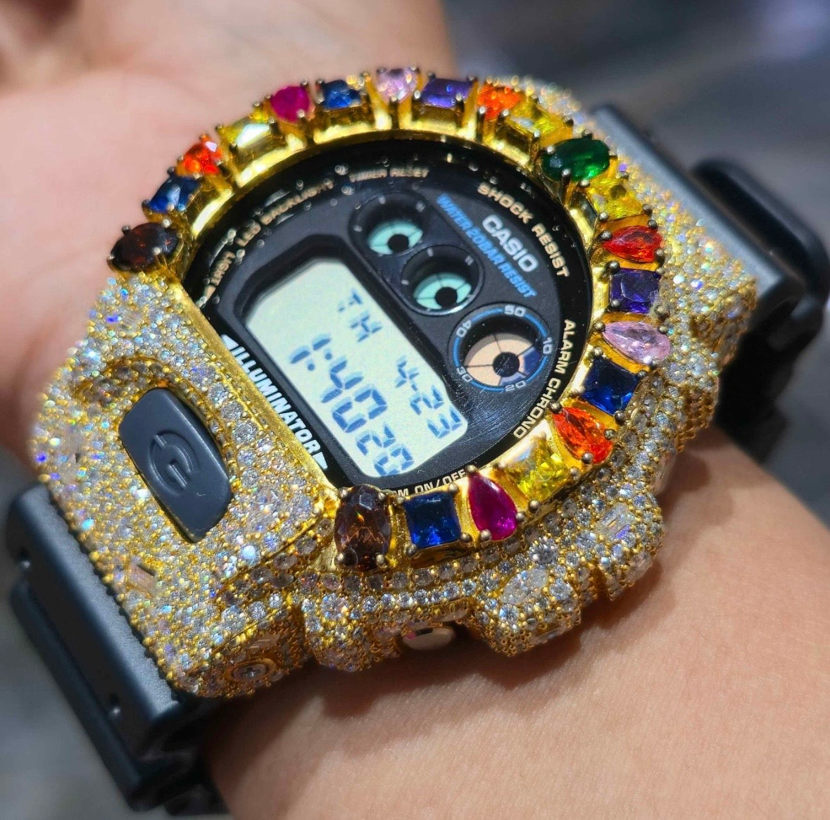 VVS-1 Moissanite Diamond Watch With Box & Papers