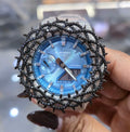 VVS Moissanite G Shock Original Watch Transparent Rubber Band