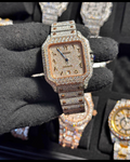 VVS-1 Moissanite Watch With Box & Papers