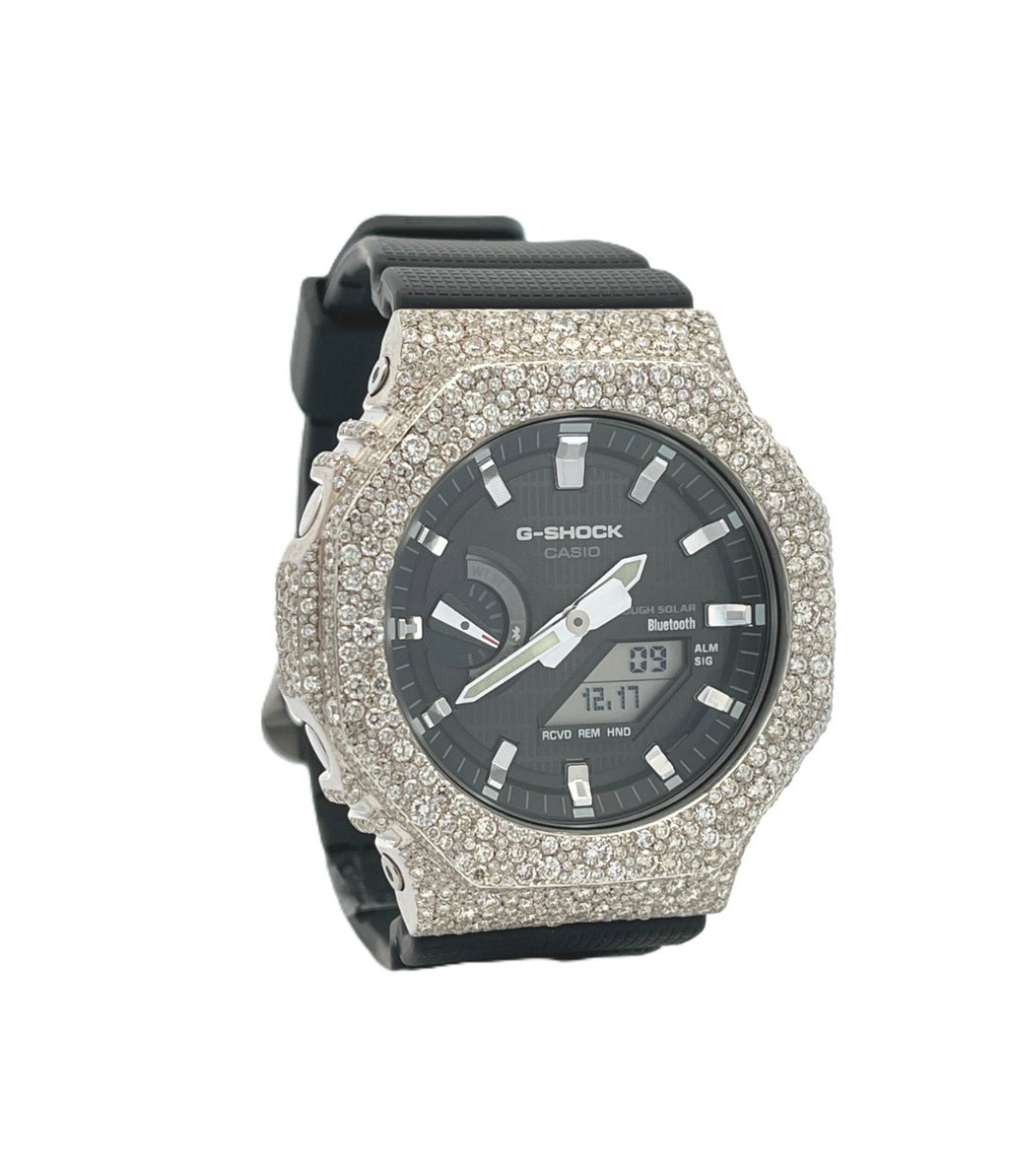 VVS-1 Moissanite Diamond Watch With Box & Papers