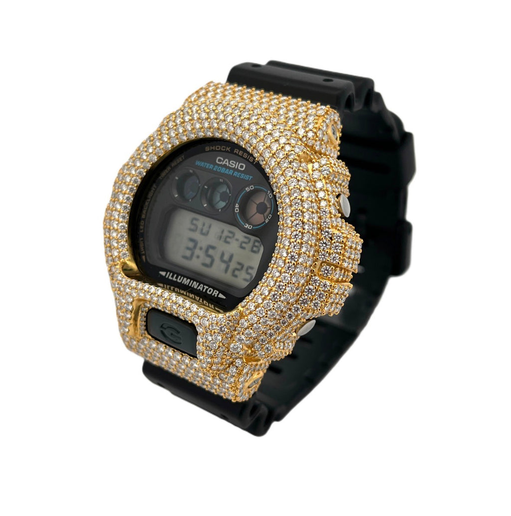 VVS-1 Moissanite Diamond Watch With Box & Papers