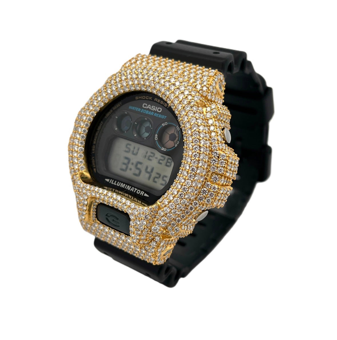 VVS-1 Moissanite Diamond Watch With Box & Papers