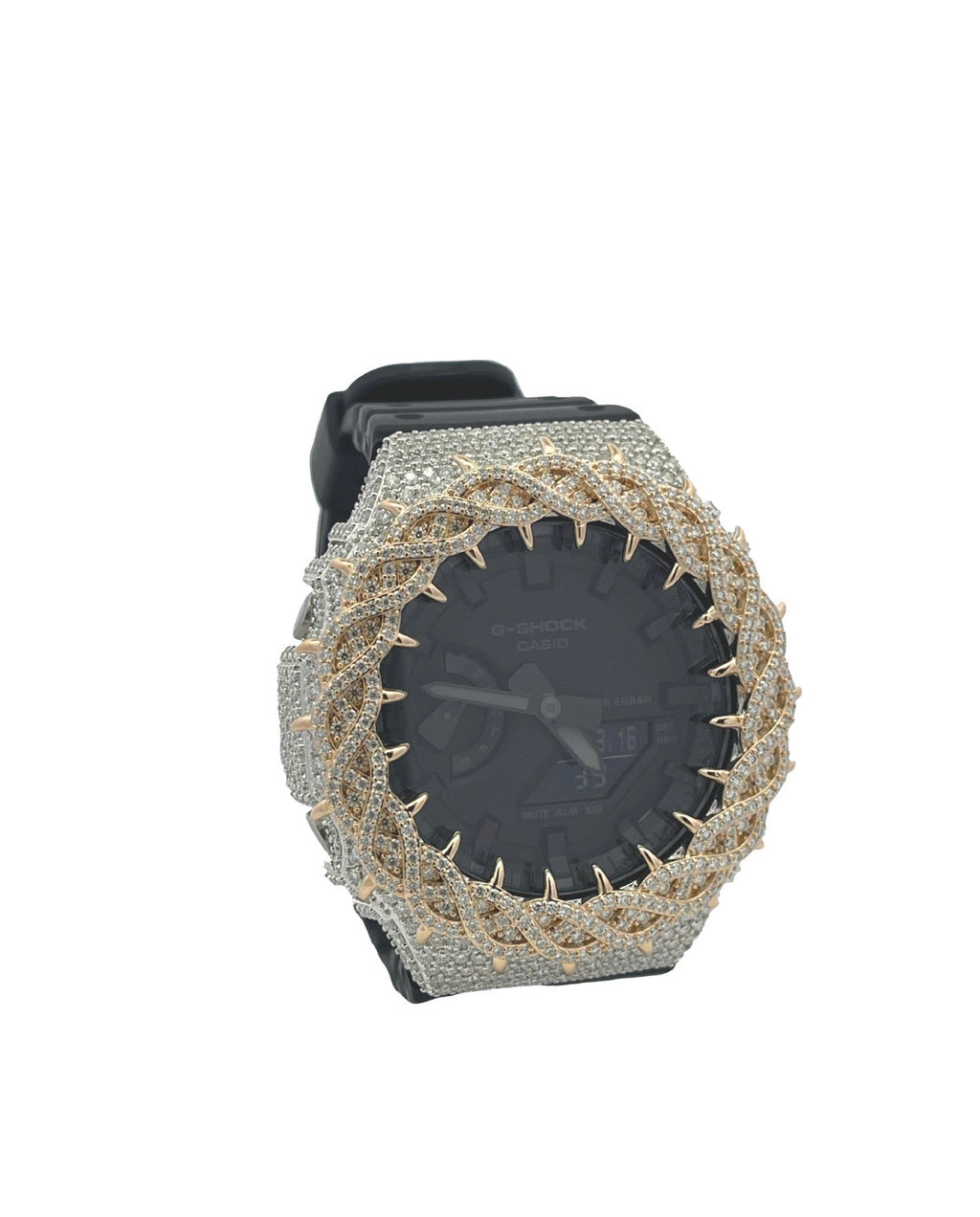 VVS-1 Moissanite Diamond Watch With Box & Papers