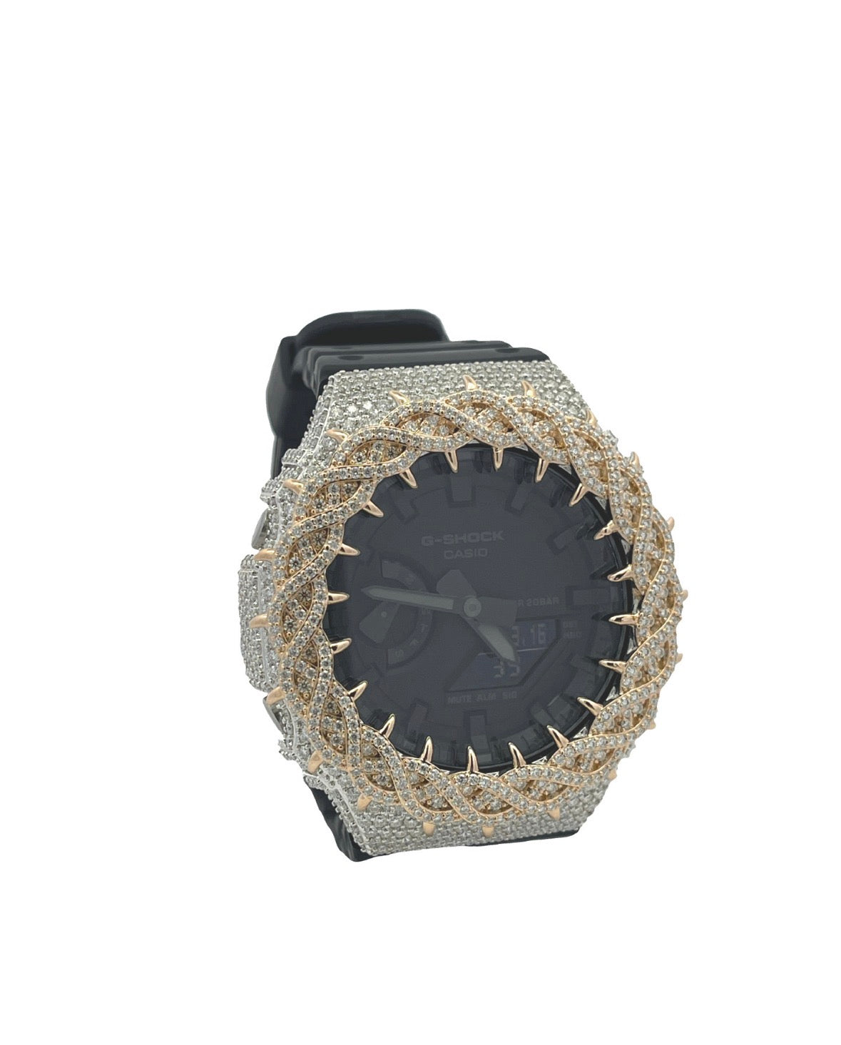 VVS-1 Moissanite Diamond Watch With Box & Papers