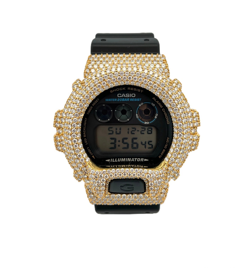 VVS-1 Moissanite Diamond Watch With Box & Papers