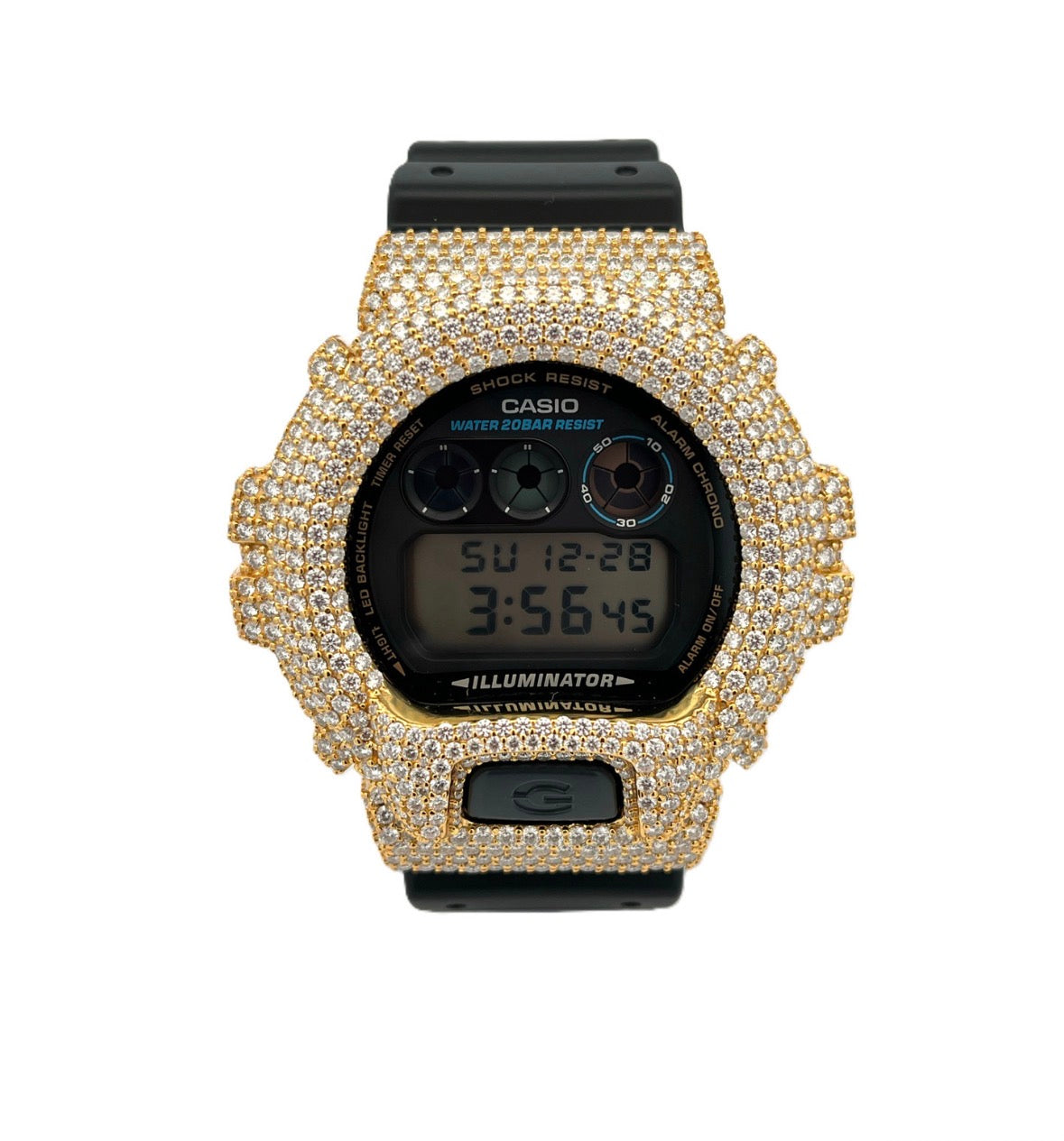 VVS-1 Moissanite Diamond Watch With Box & Papers