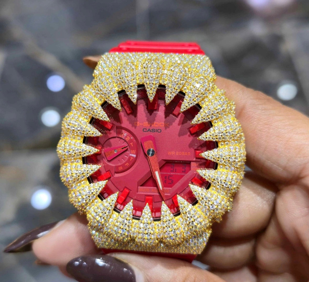 VVS-1 Diamond Watch With Box & Papers