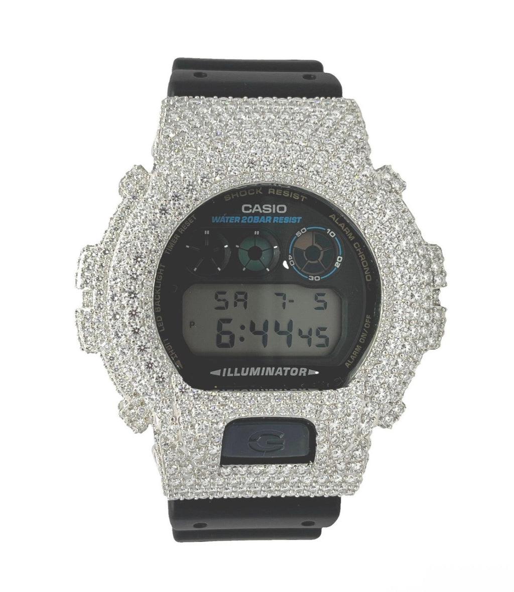 VVS-1 Moissanite Diamond Watch With Box & Papers