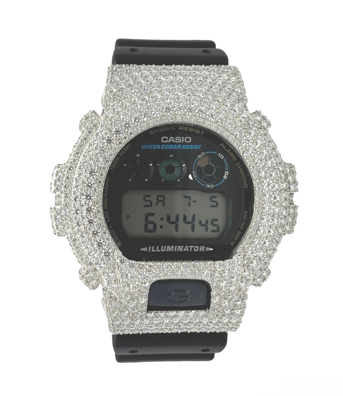 VVS-1 Moissanite Diamond Watch With Box & Papers