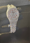 VVS-1 Moissanite Watch With Box & Papers