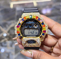 VVS-1 Moissanite Diamond Watch With Box & Papers