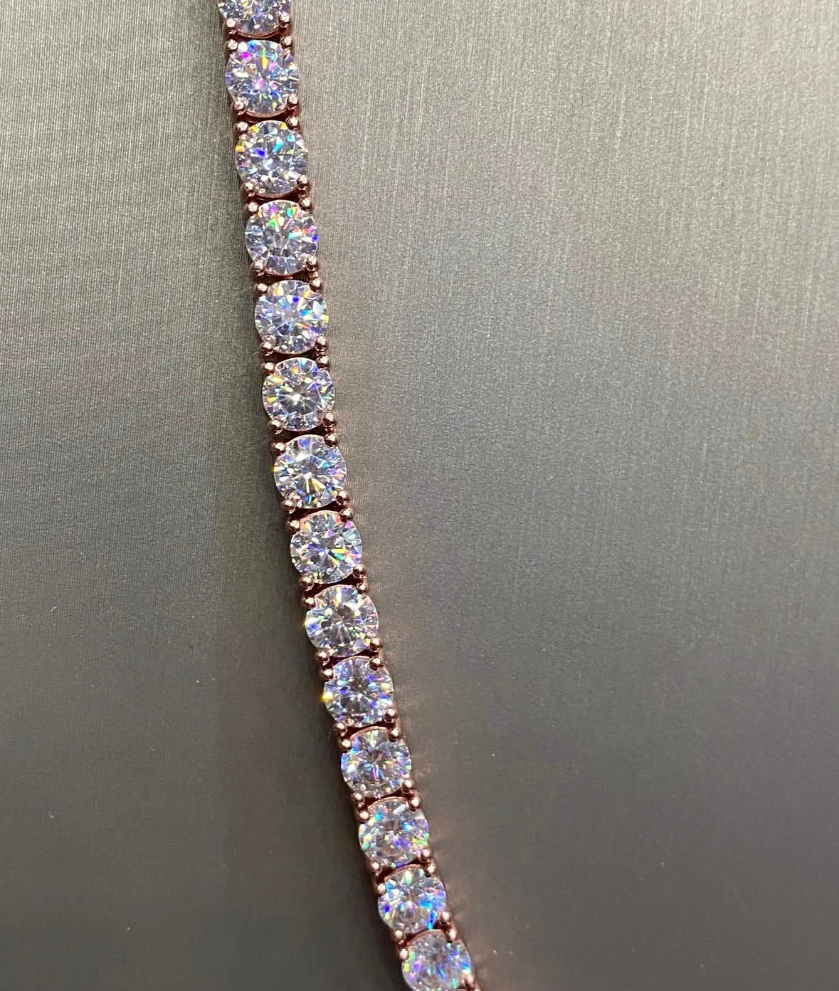 VVS-1 Moissanite Tennis Chain