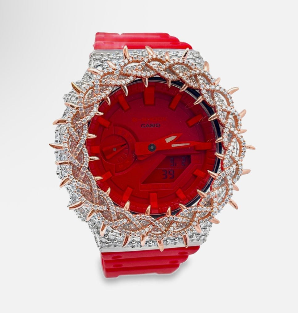 VVS-1 Moissanite Diamond Watch With Box & Papers